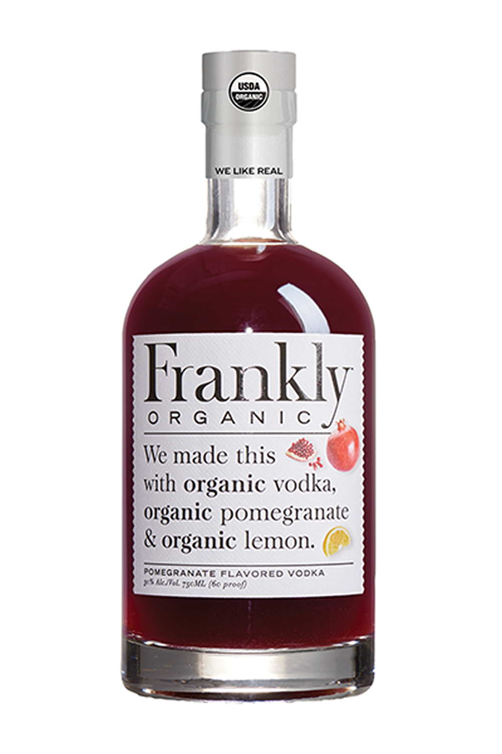 Frankly Organic Pomegrante Vod - SoCal Wine & Spirits
