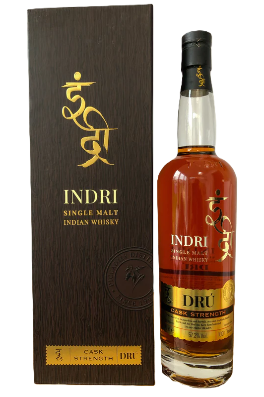 Indri Dru Cask Strength Single Malt Indian Whisky - SoCal Wine & Spirits