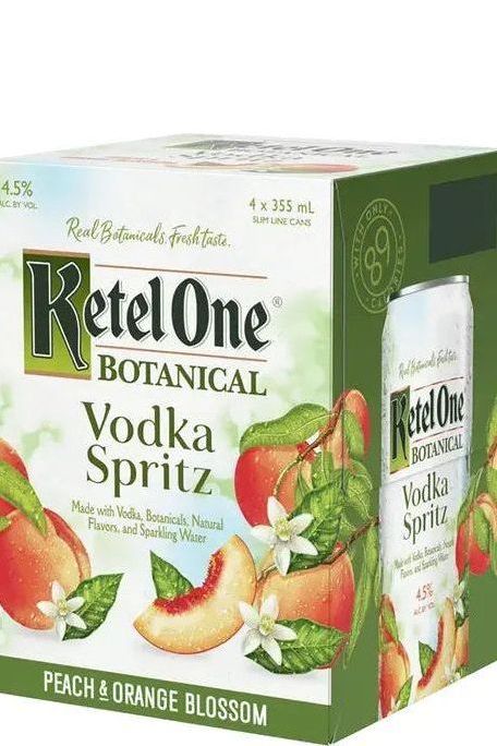 Ketel One Botanical Spritz Peach Blossom 4pk - SoCal Wine & Spirits
