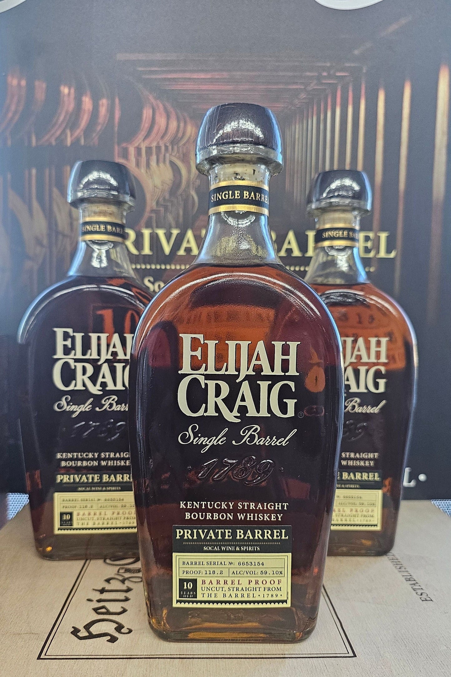 Elijah Craig Barrel Proof Store Pick  6653154 - SoCal Wine & Spirits