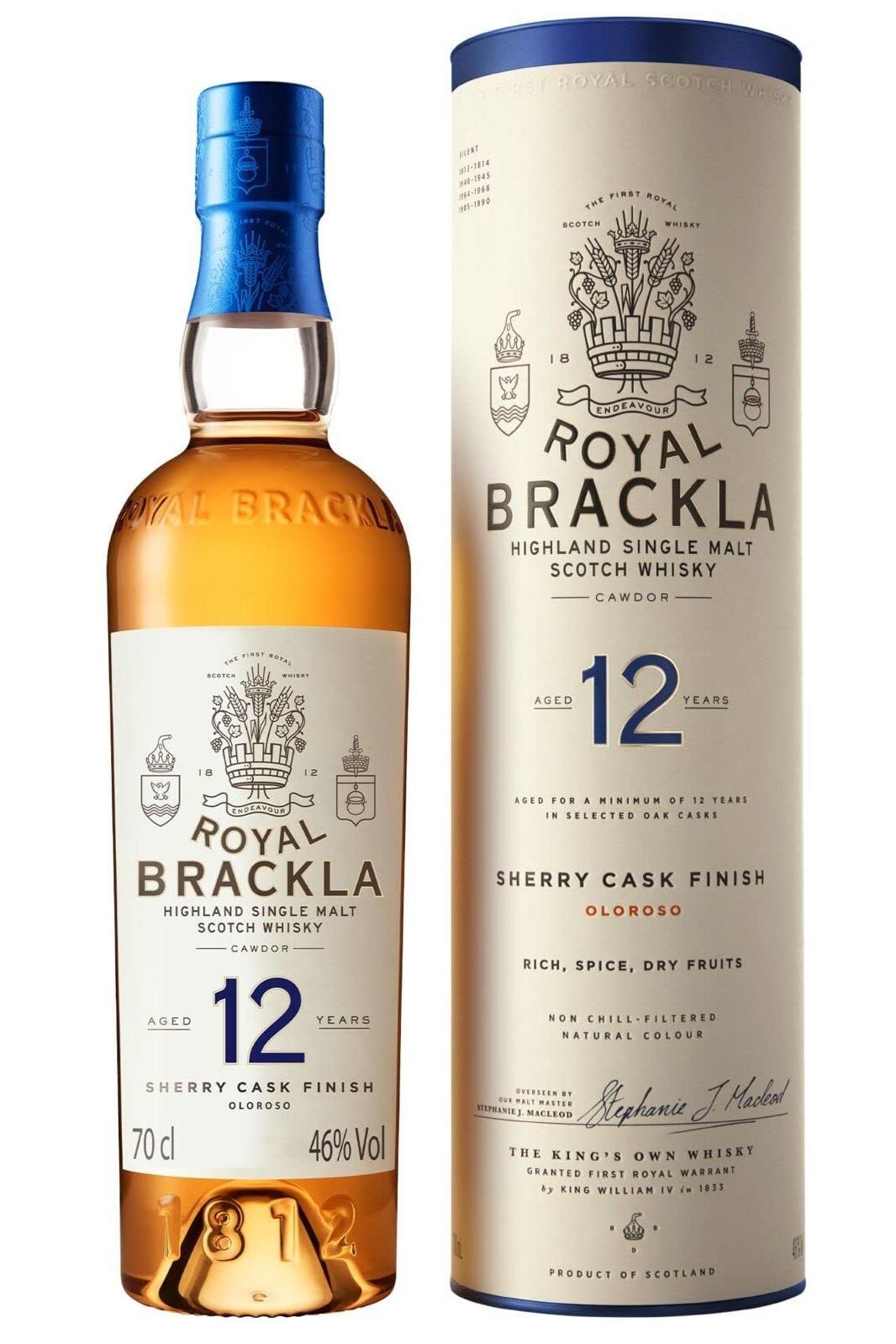  BRACKLA 12年 シングルモルトウイスキー Royal Brackla 12 Year – SoCal Wine & Spirits