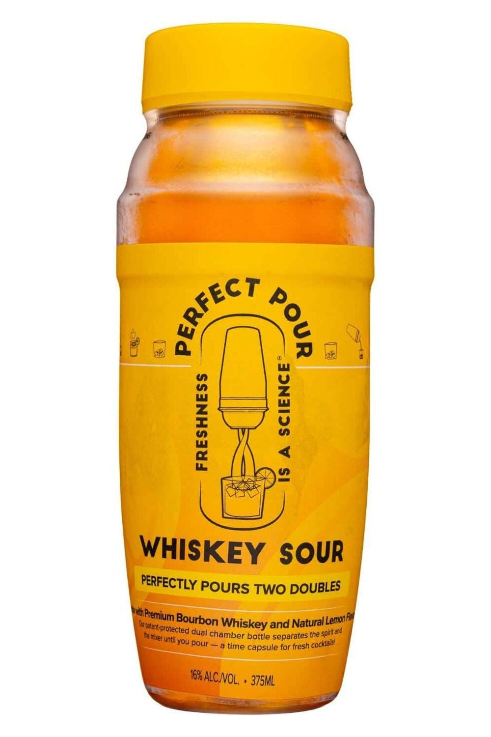 Perfect Pour Cocktails Whiskey Sour 375 mL - SoCal Wine & Spirits