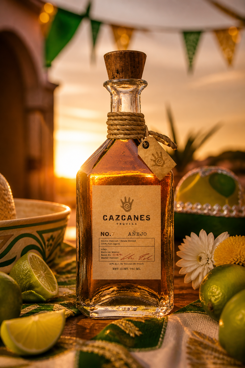 Cazcanes No. 7 Anejo 80 Proof – SoCal Wine & Spirits