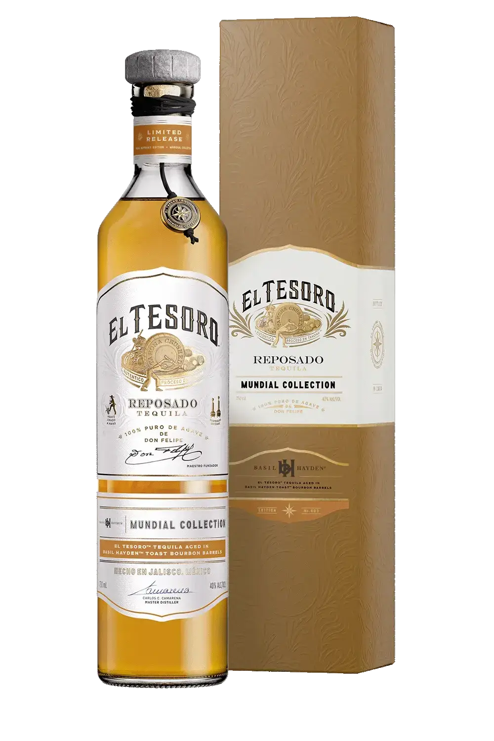 El Tesoro Reposado Mundial Basil Hayden Barrel - SoCal Wine & Spirits