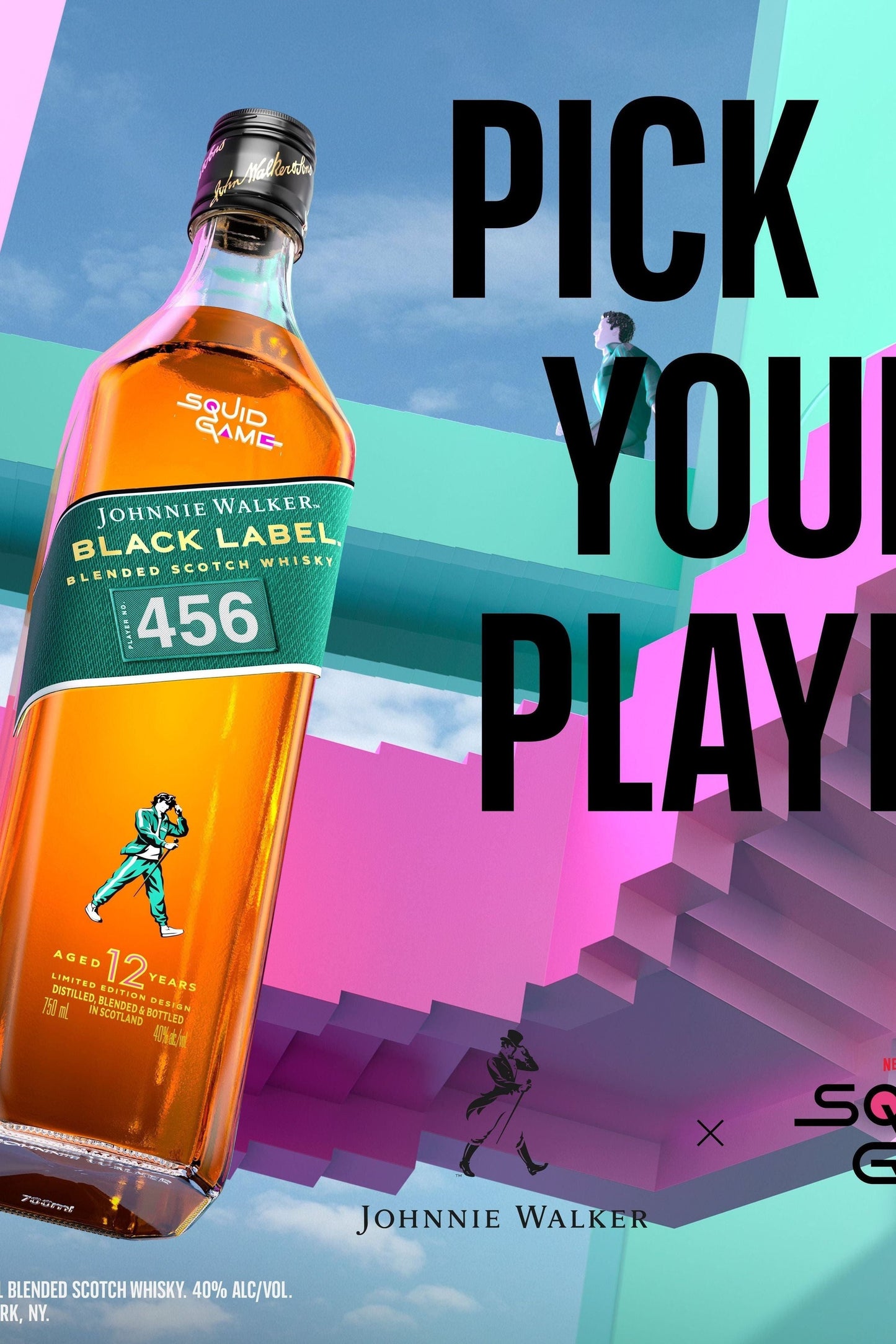 Johnnie Walker Black Label Squid Game Edition - SoCal Wine & Spirits