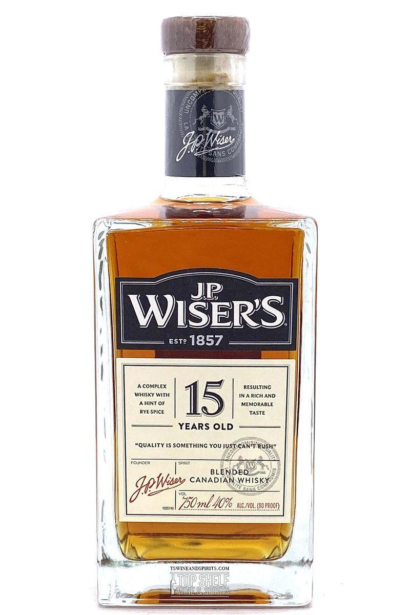 J.P Wiser's 15 Years Old Blended Canadian Whiskey - SoCal Wine & Spirits