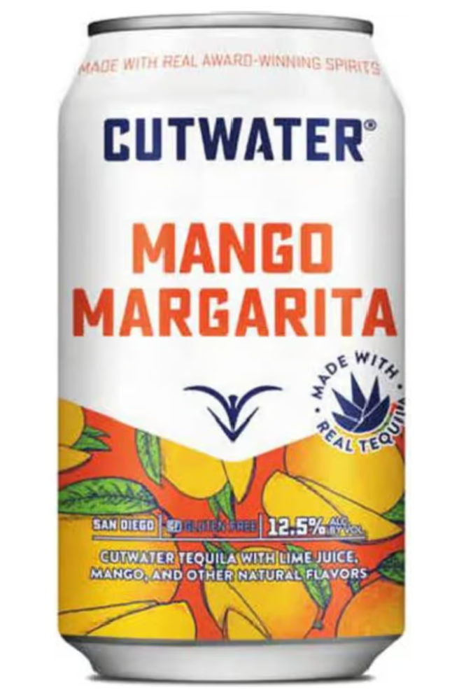 Cutwater Mango margarita Cans - SoCal Wine & Spirits