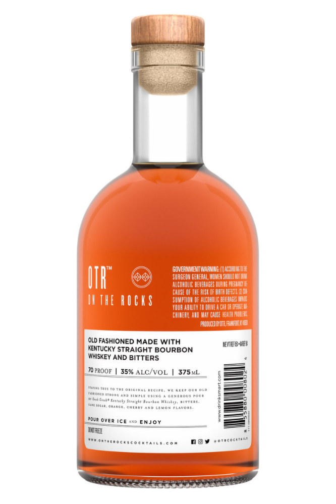 On The Rocks Old Fashioned Knob Creek - SoCal Wine & Spirits