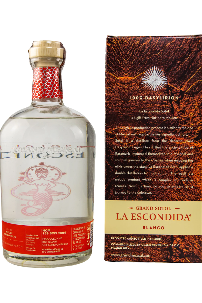 La Escondida Blanco Sotol - SoCal Wine & Spirits