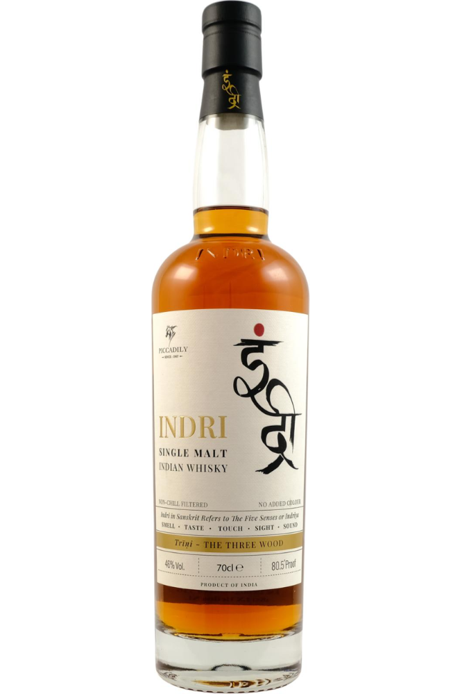 Indri 'Trini - The Three Wood' Indian Single Malt - SoCal Wine & Spirits