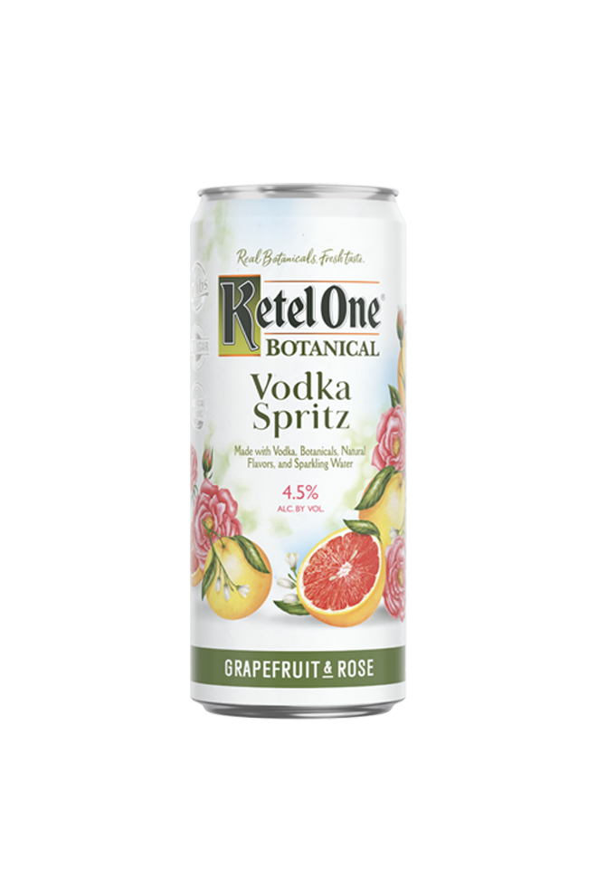 Ketel One Botanical Spritz Grapefruit & Rose Cans - SoCal Wine & Spirits