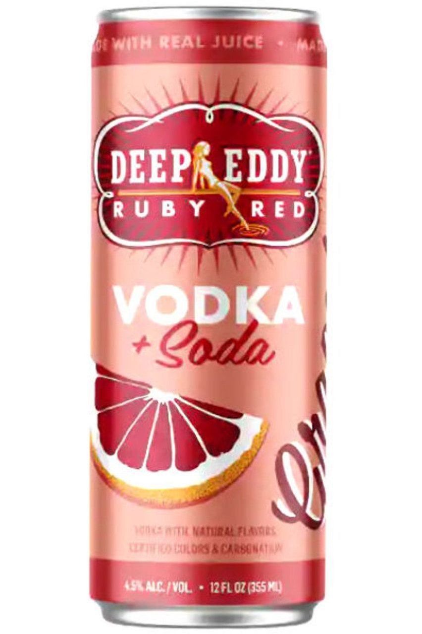 Deep Eddy Grapefruit Cans 4 Pack - SoCal Wine & Spirits