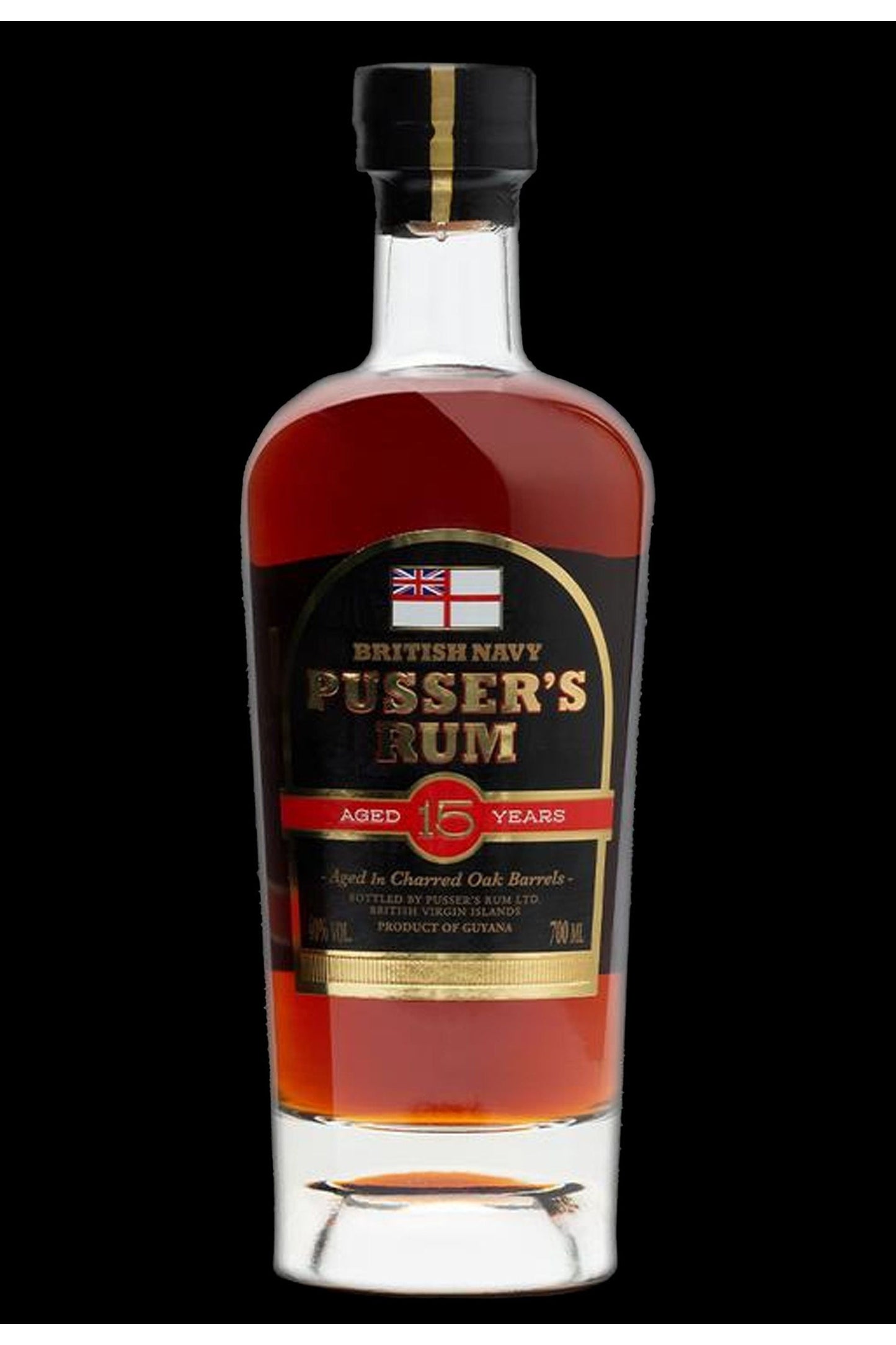 British Navy Pussers Rum 15 Year - SoCal Wine & Spirits
