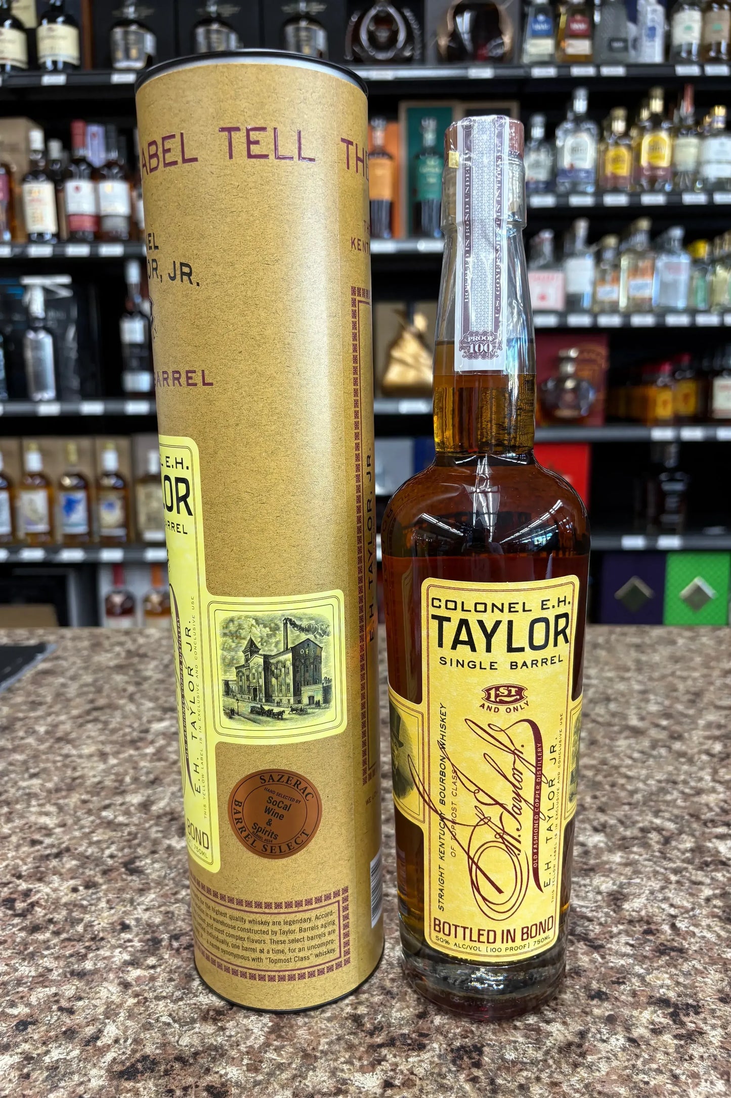 Colonel E.H Taylor Single Barrel Store Pick #034 - SoCal Wine & Spirits