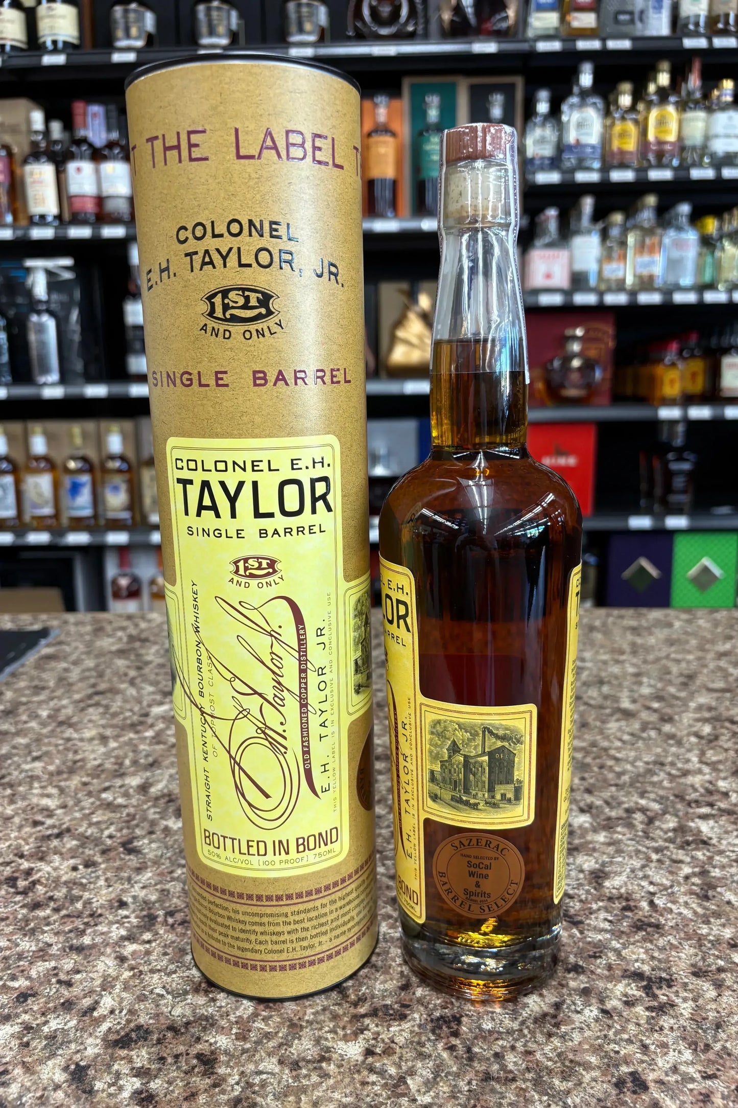 Colonel E.H Taylor Single Barrel Store Pick #034 - SoCal Wine & Spirits