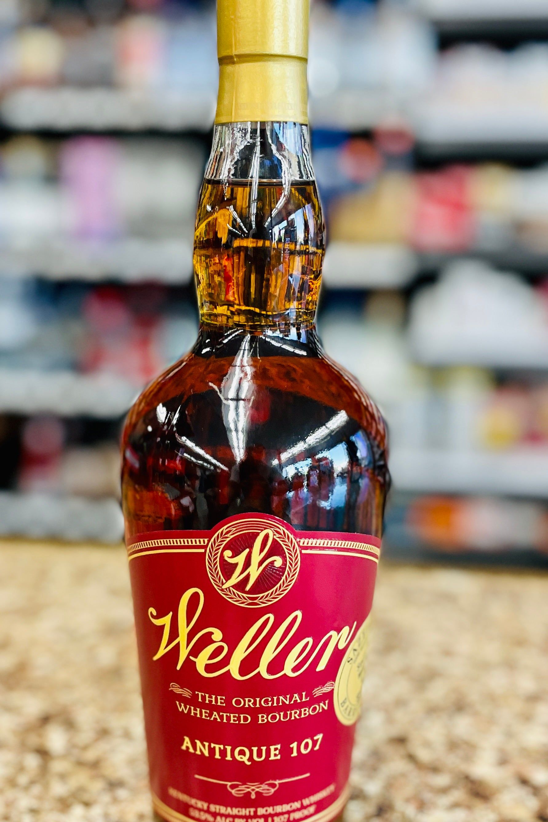 Weller Antique 107 Proof Single Barrel #564 – SoCal Wine & Spirits