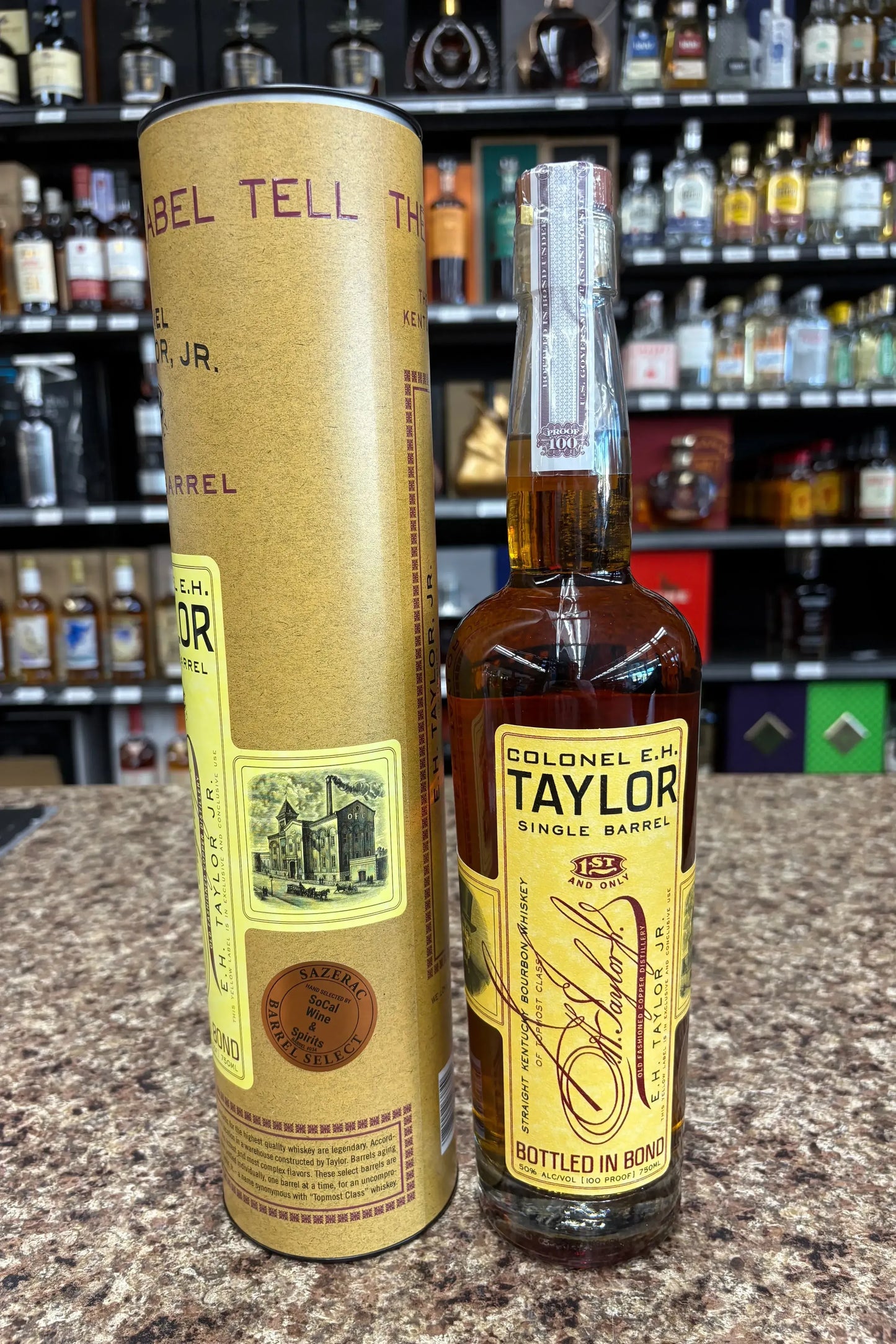 Colonel E.H Taylor Single Barrel Store Pick #034 - SoCal Wine & Spirits