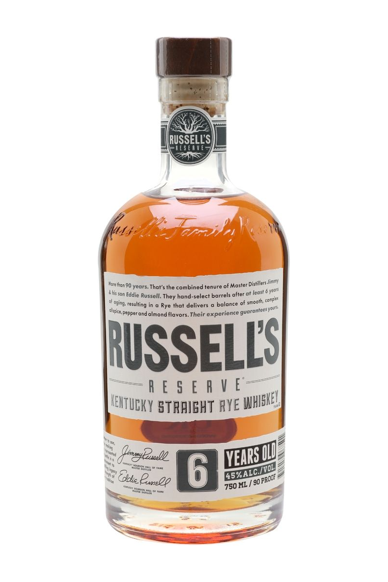 Russell's Reserve Rye 6yr - SoCal Wine & Spirits