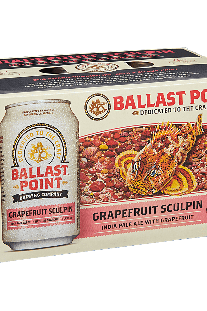 Ballast Point Grapefruit Sculpin 6PK Can - SoCal Wine & Spirits