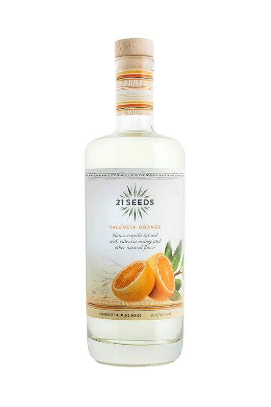 21 Seeds Valencia Orange Infused Blanco Tequila - SoCal Wine & Spirits