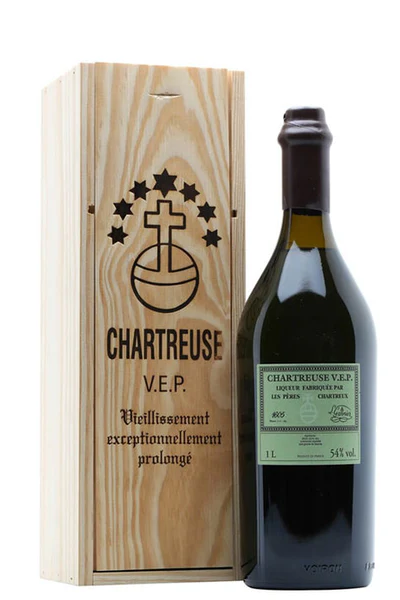 CHARTREUSE V.E.P. 木箱入り 54% Chartreuse VEP Green – SoCal Wine & Spirits