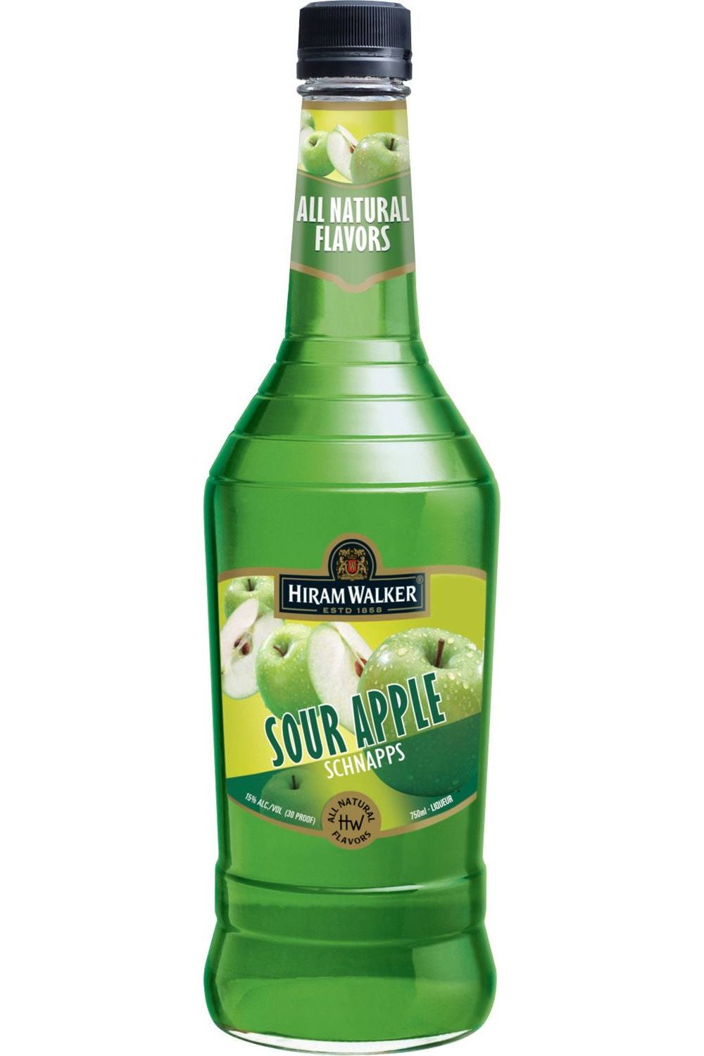 Hiram Walker Sour Apple 750ML - SoCal Wine & Spirits