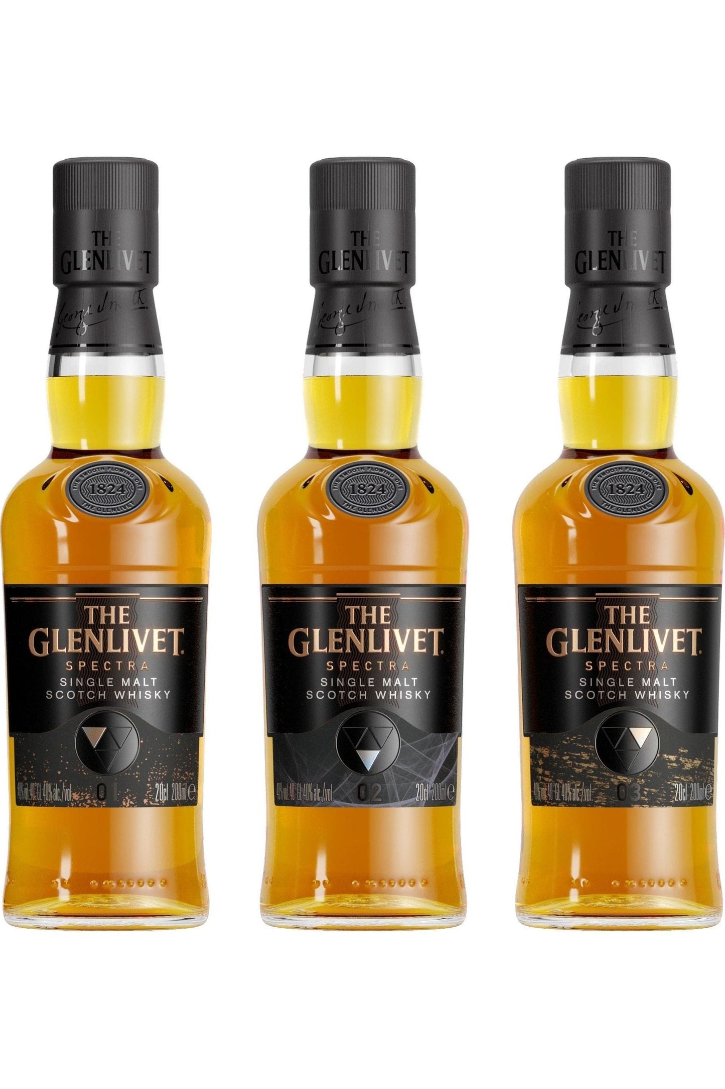 Glenlivet Spectra 3 Bottles 200ml - SoCal Wine & Spirits