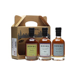 Koval Whiskey Gift Pack 200ML 3PACK - SoCal Wine & Spirits