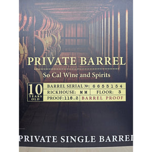 
                  
                    Elijah Craig Barrel Proof Store Pick  6653154 - SoCal Wine & Spirits
                  
                