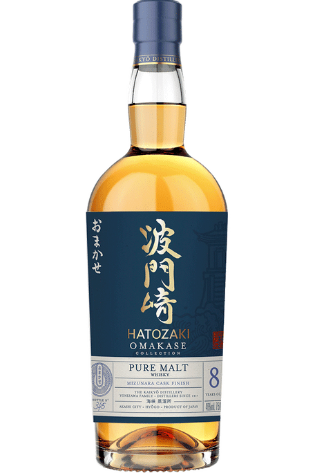 Hatozaki Omakase Mizunara Cask Finish Pure Malt - SoCal Wine & Spirits