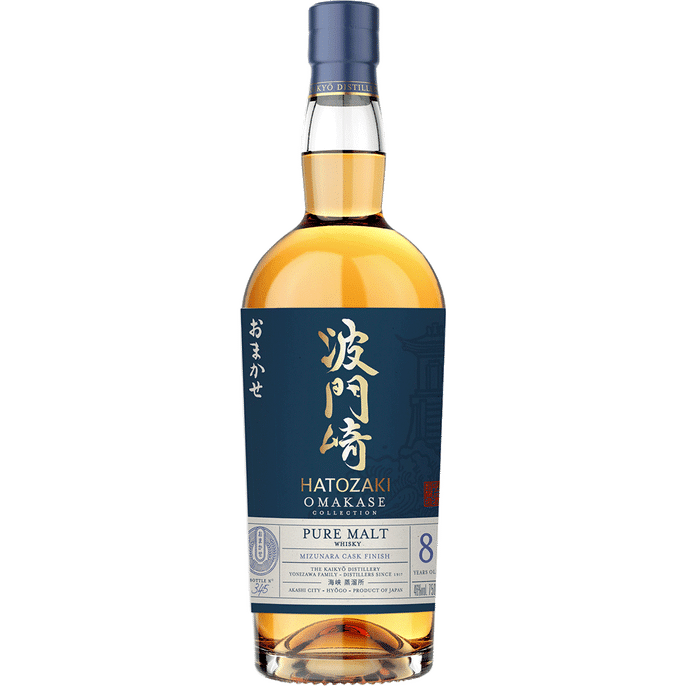 Hatozaki Omakase Mizunara Cask Finish Pure Malt - SoCal Wine & Spirits