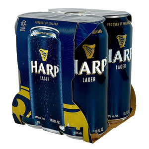 Harp Lager 14.9oz Cans 4 Pack - SoCal Wine & Spirits