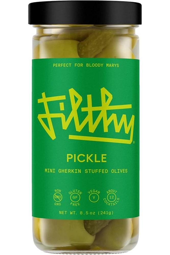 Filthy Pickled Stuffed Olives Garnish - SoCal Wine & Spirits