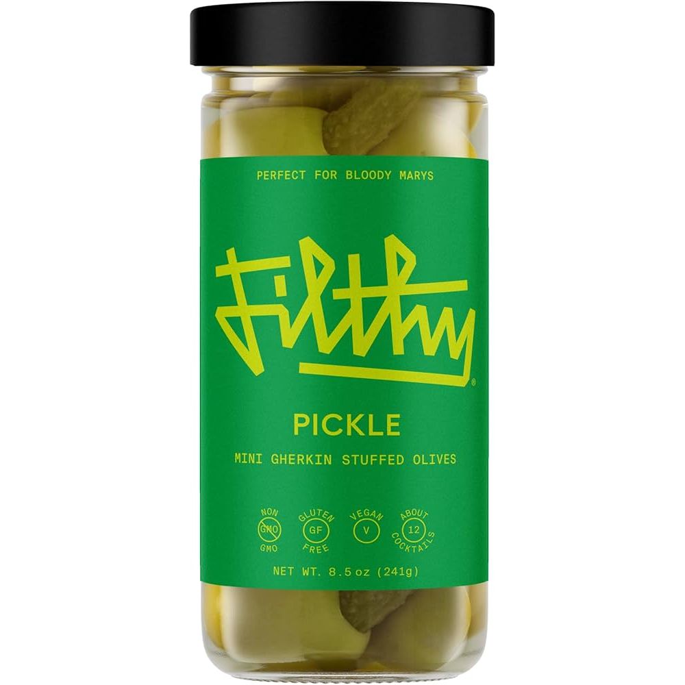 Filthy Pickled Stuffed Olives Garnish - SoCal Wine & Spirits
