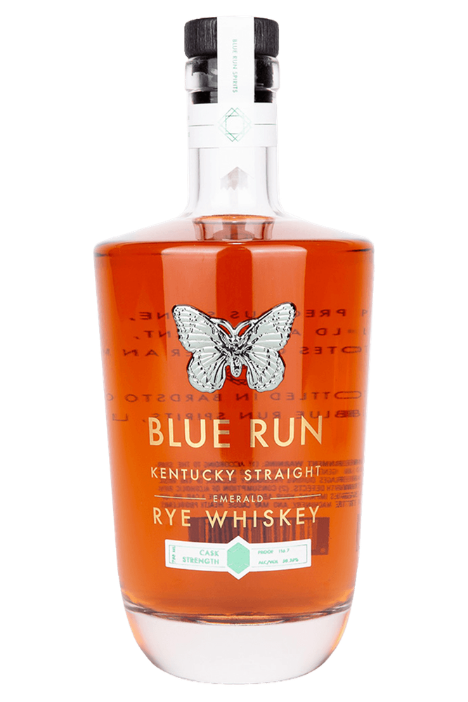 Blue Run Emerald Single Barrel Straight Rye 08M - SoCal Wine & Spirits