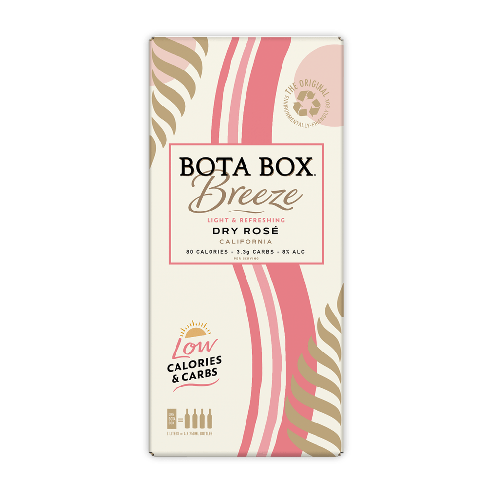 Bota Box Breeze Dry Rose Low Calories - SoCal Wine & Spirits