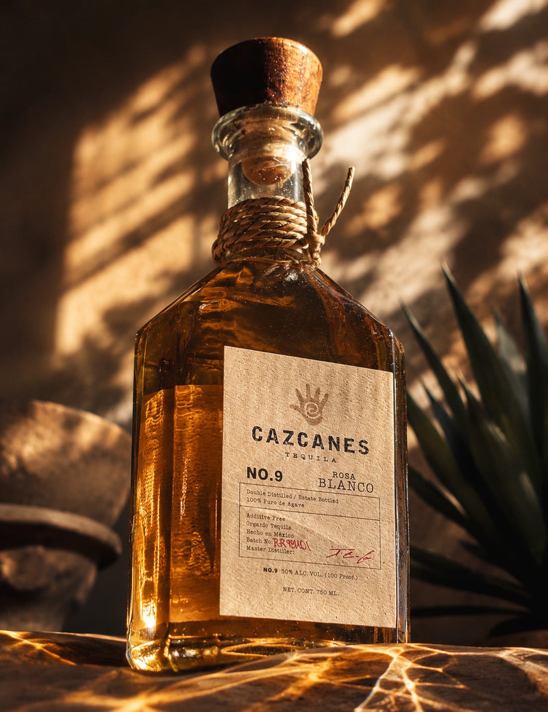 Cazcanes No.9 Rosa Blanco