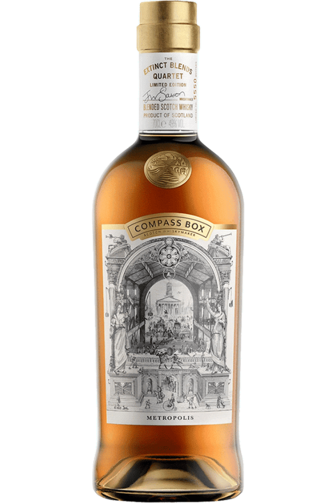 Compass Box The Extinct Blends Quartet Metropolis - SoCal Wine & Spirits