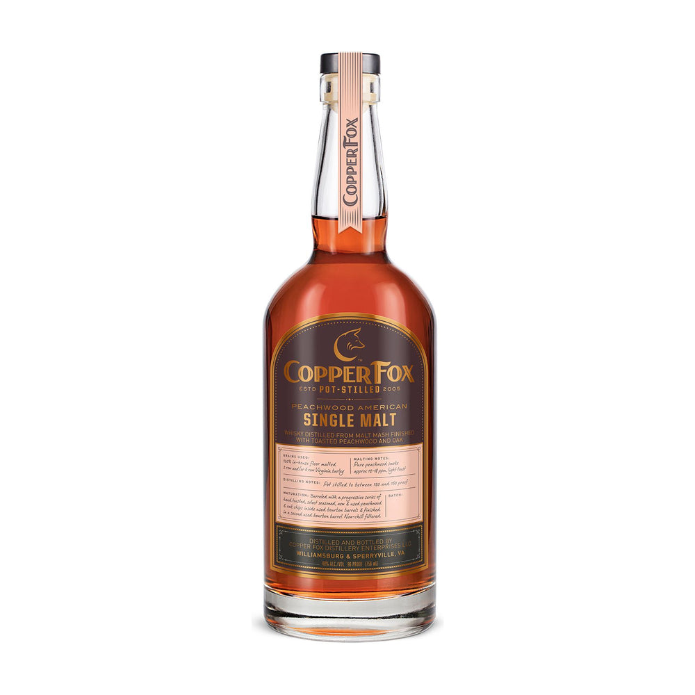 Copper Fox Peachwood Single Malt - SoCal Wine & Spirits