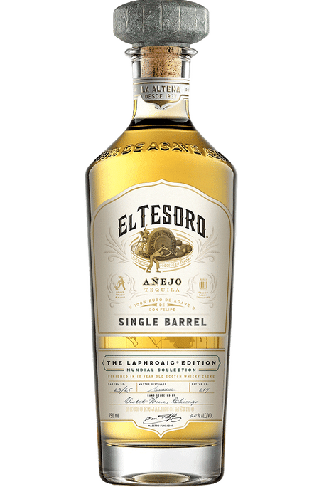 El Tesoro Anejo Mundial Barrel Select Laphroaig - SoCal Wine & Spirits