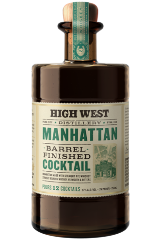 High West Manhattan Barrel Finished Cocktail - SoCal Wine & Spirits