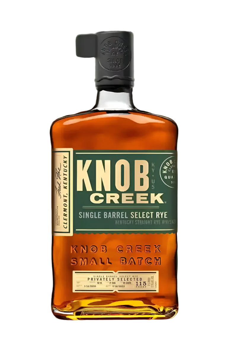 Knob Creek Single Barrel Rye Store Pick 115 Proof - SoCal Wine & Spirits