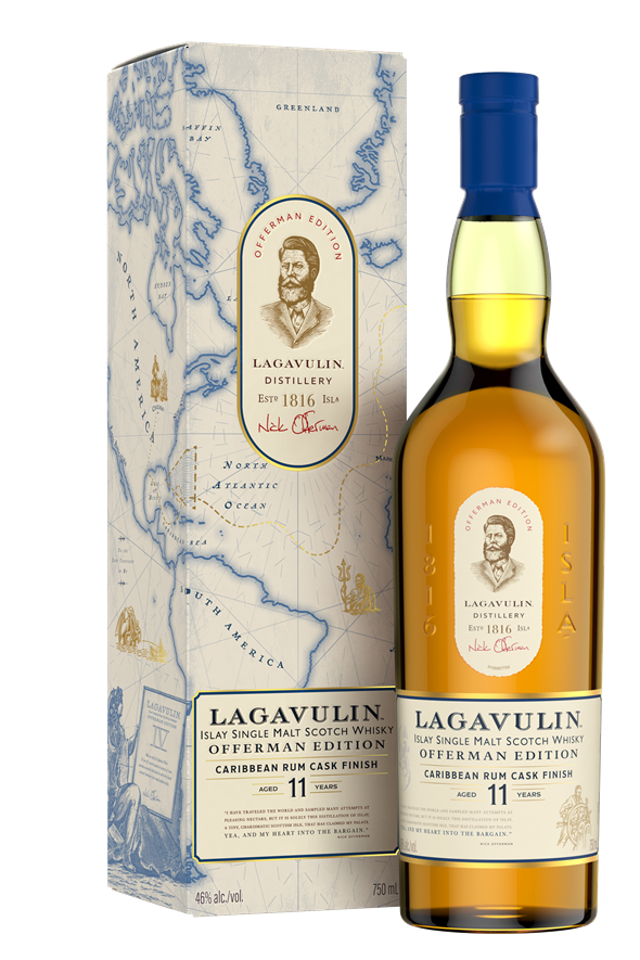 Lagavulin 11 Year Nick Offerman Caribbean Rum Cask - SoCal Wine & Spirits
