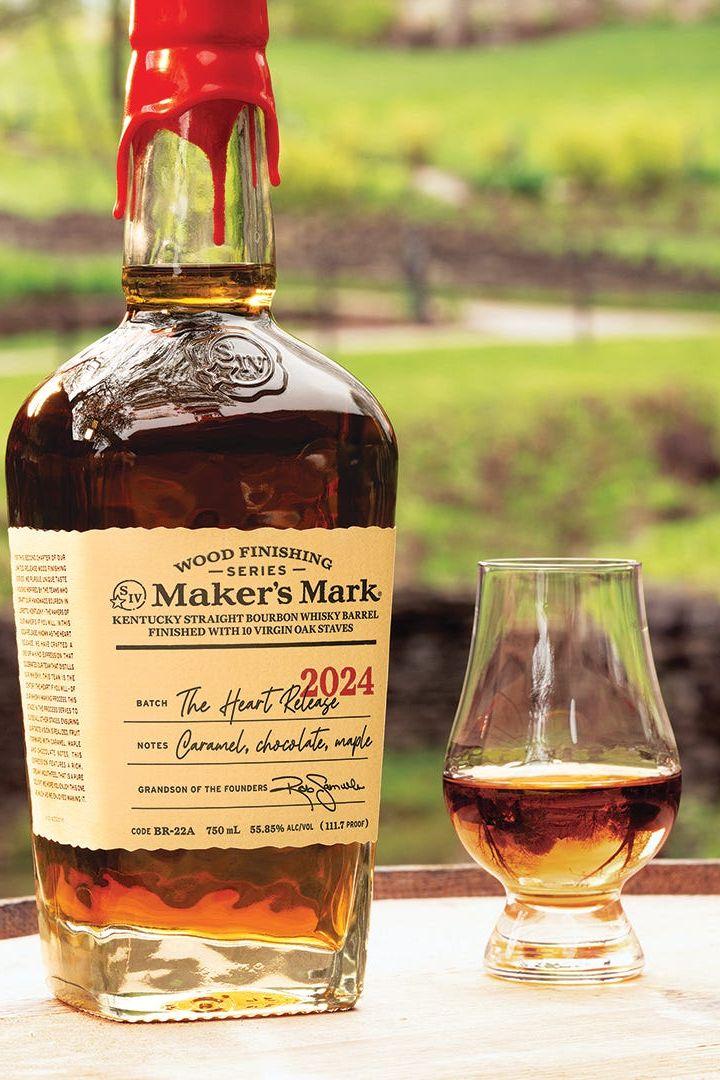 Makers Mark Wood Finishing Series Heart Release - SoCal Wine & Spirits