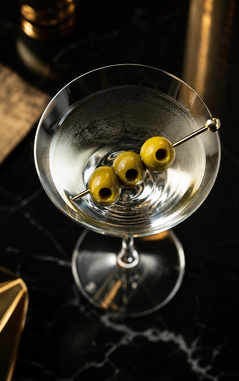 Elegant Cocktail Presentation