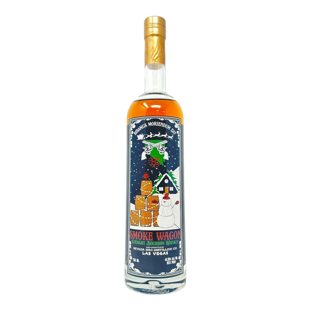Smoke Wagon Christmas Edition Straight Bourbon - SoCal Wine & Spirits