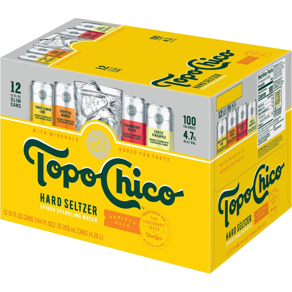 Topo Chico Seltzer Variety 12pk - SoCal Wine & Spirits