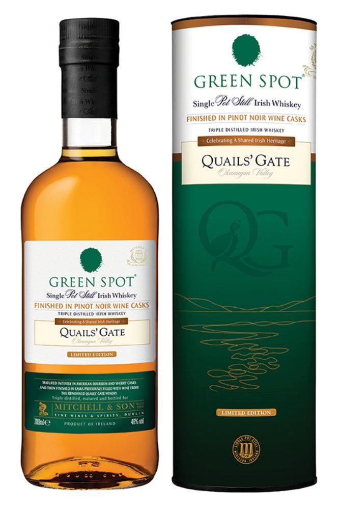 Green Spot Quail's Gate Pinot Noir Cask Finish - SoCal Wine & Spirits