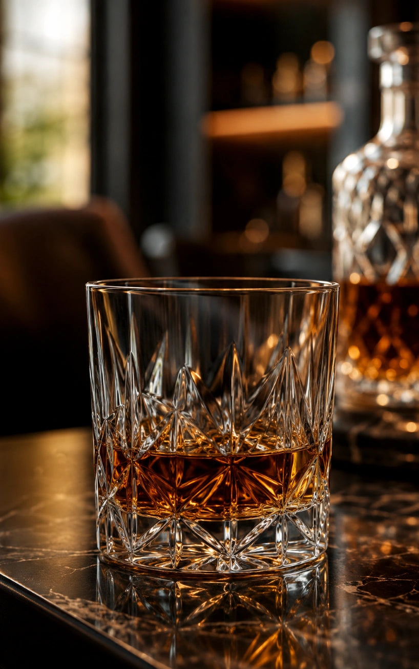 Designed for serving Whiskey neat or over ice