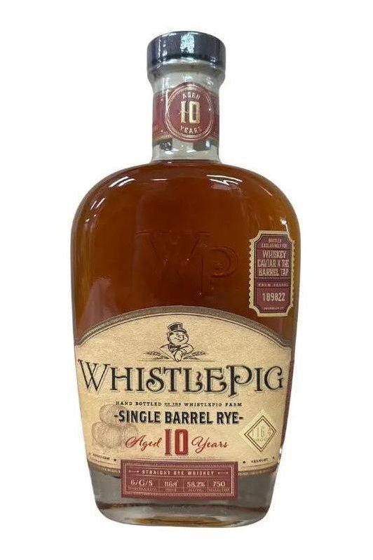 WhistlePig Rye 10yr Single Barrel Store Pick 108.5 - SoCal Wine & Spirits